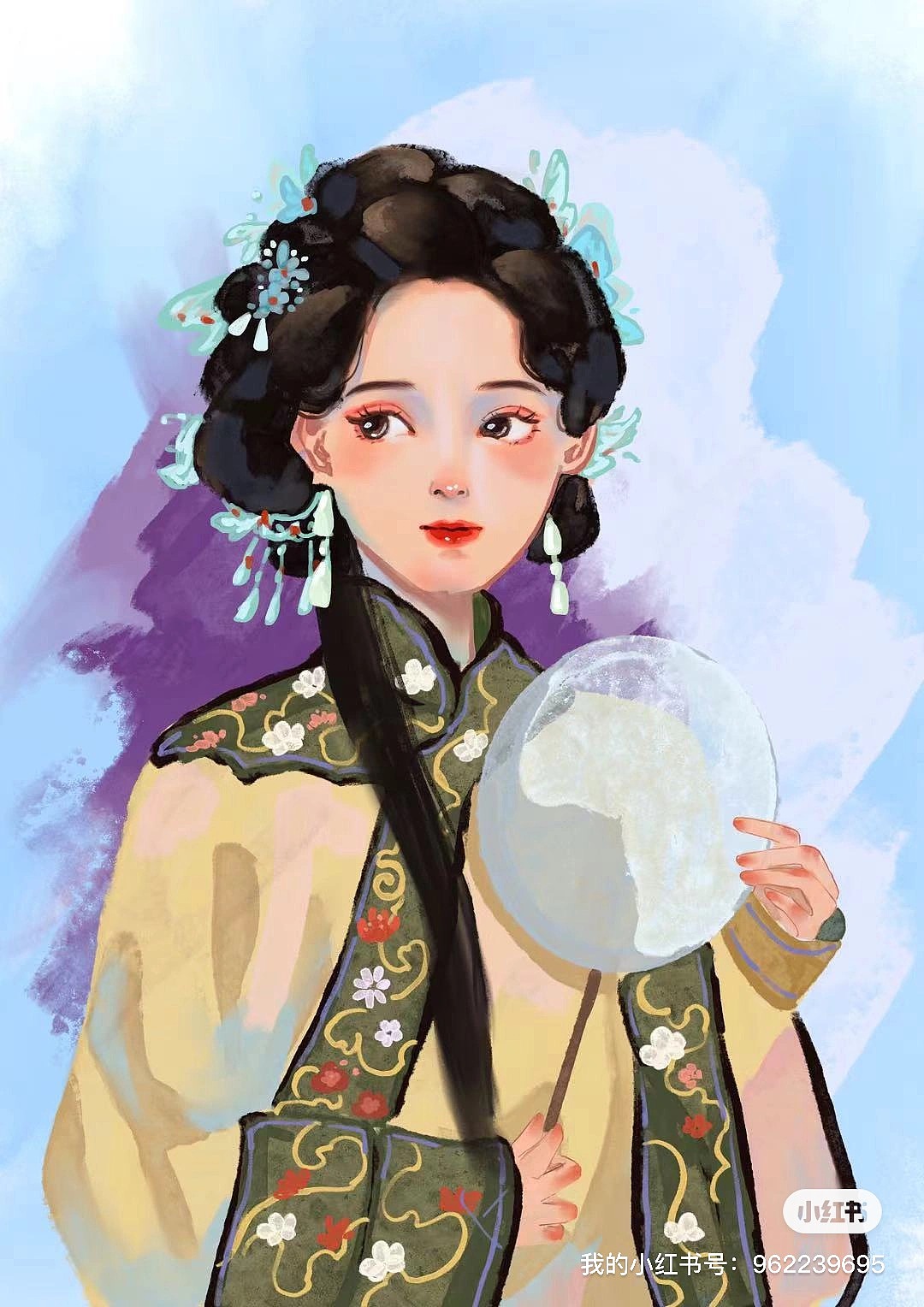 古风美人（图ZMzcwNDU4MDUy） - 创作习作 - 站酷设计师时浅咩原创素材 - 站酷ZCOOL