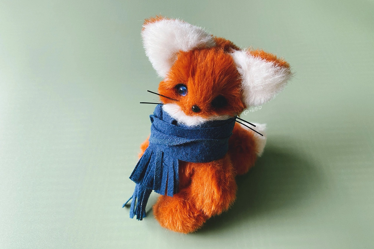 BLO｜手作｜可动玩偶｜小狐狸