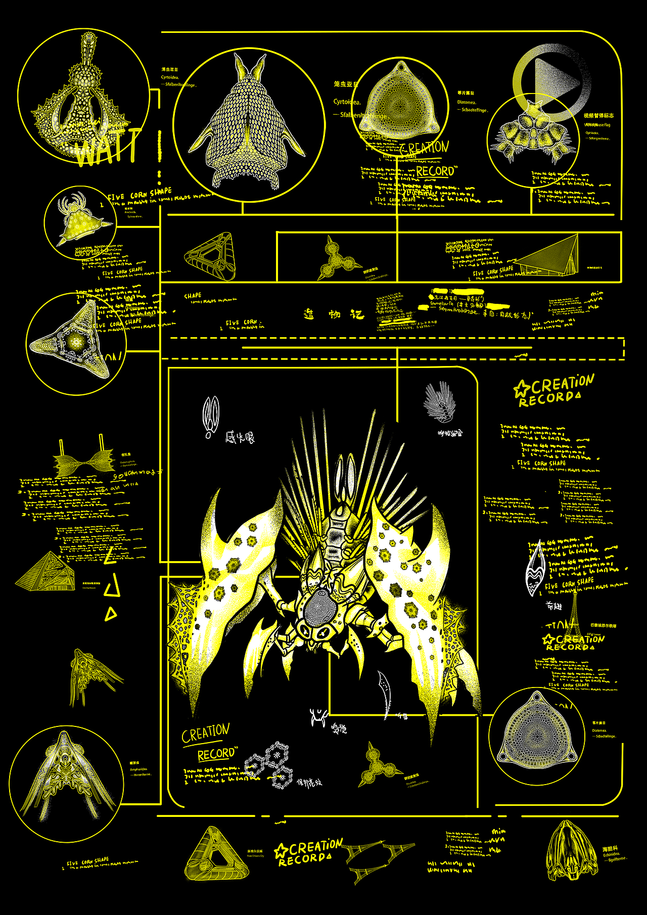 2020毕业季——造物记（图ZMjEwNTgwNjI4） - 图案 - 站酷设计师晴子啊啊啊啊啊原创素材 - 站酷ZCOOL