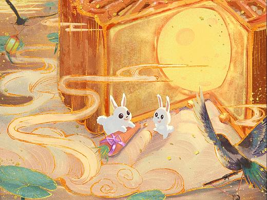 中秋节丨动态海报制作过程 分享