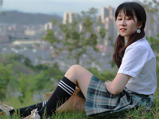 JK青春阳光活力少女