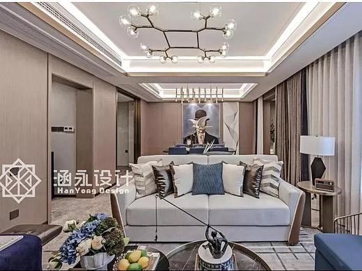 涵永设计作品|弘阳诸暨•下叠144户型样板房项目样板房