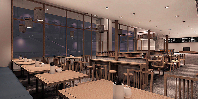 连云港特色餐厅全案设计服务-状元面馆餐饮设计