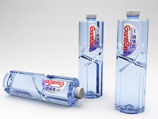 百岁山 矿泉水瓶型包装练习