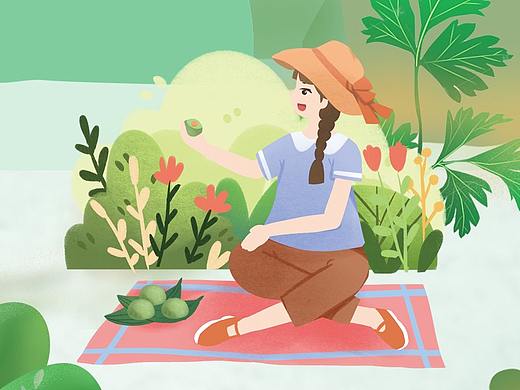 清明节吃青团啦