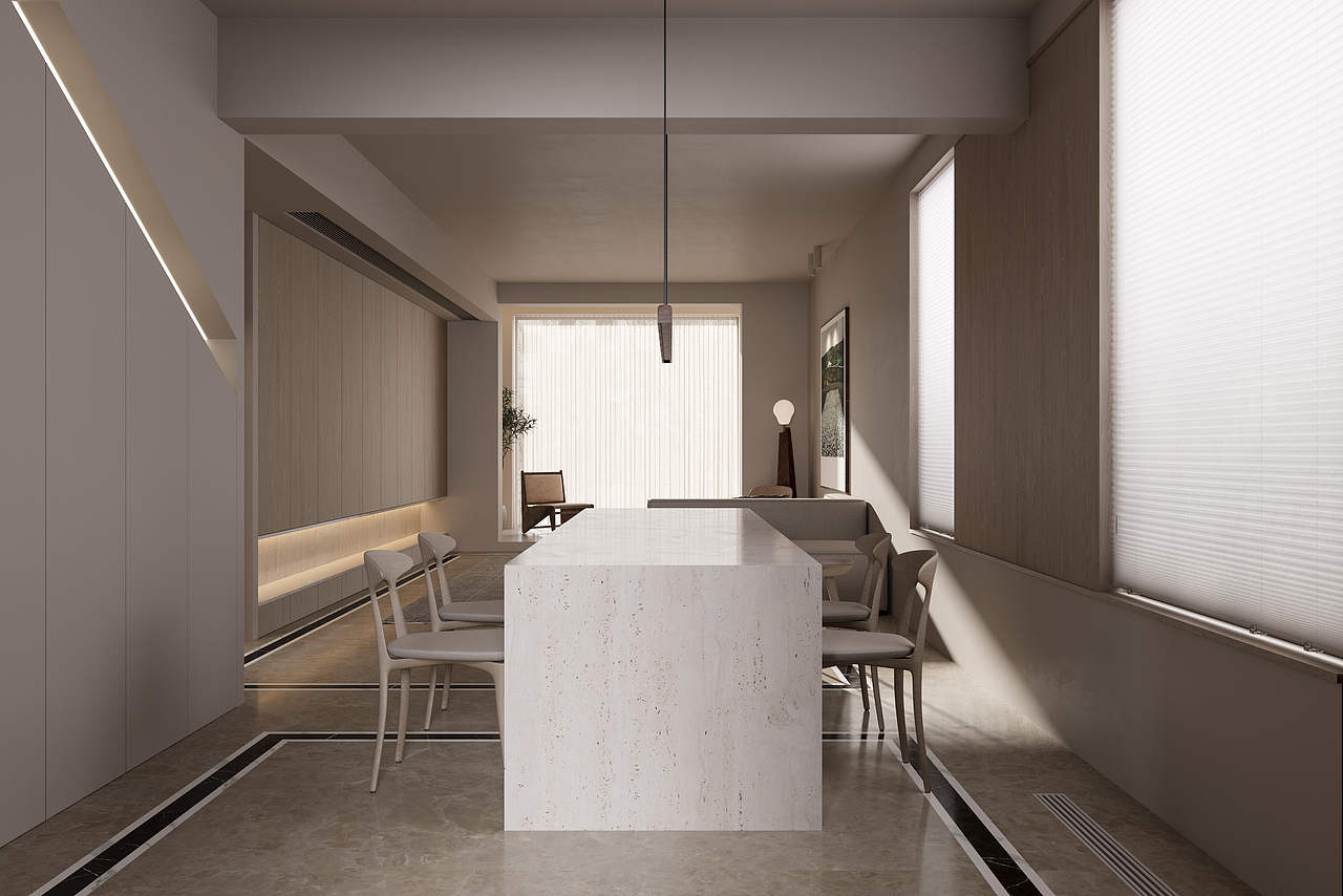 陌上设计|200m²滨江金茂府·精装改造