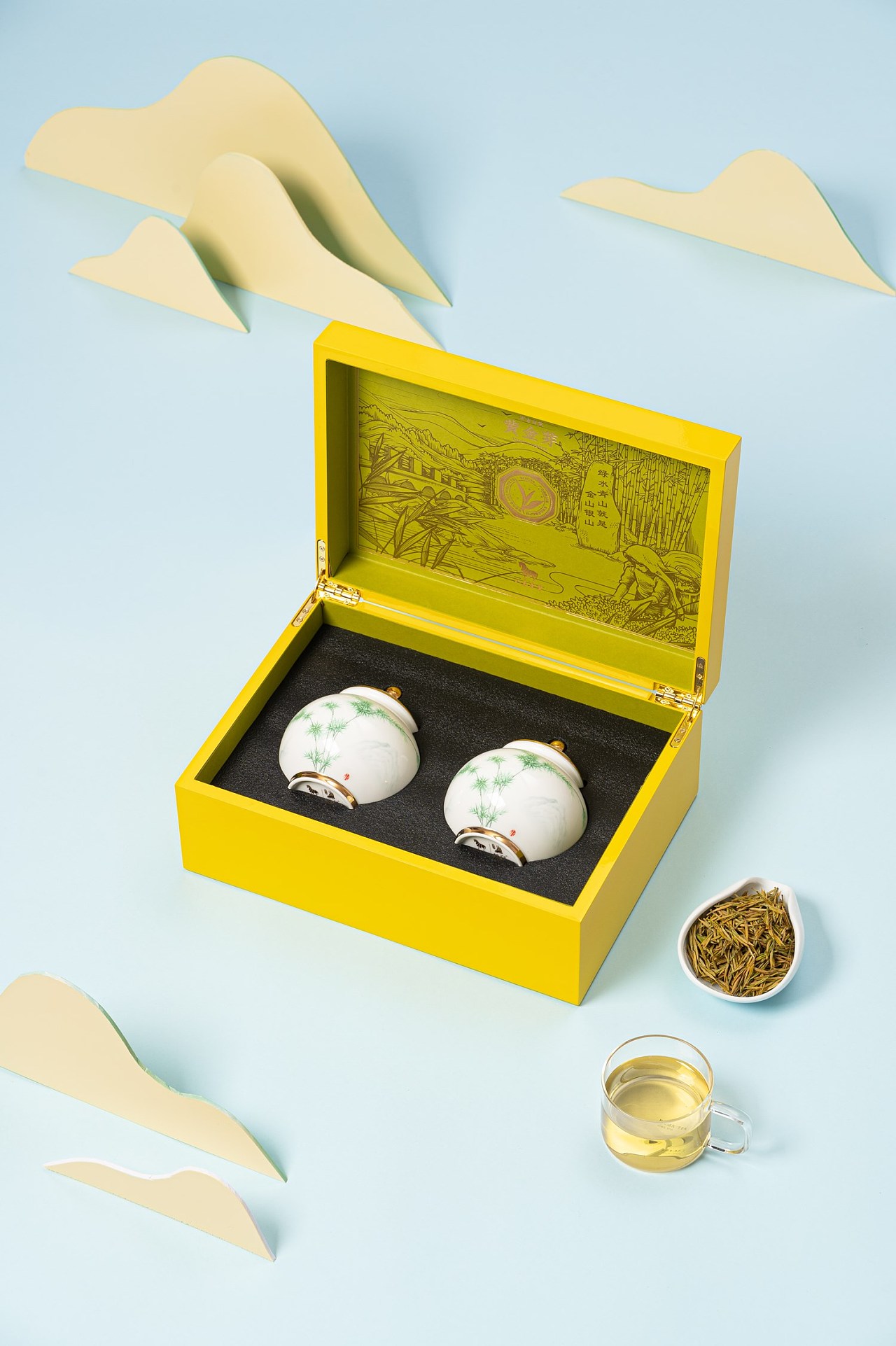 八马茶业 安吉白茶|黄金芽 茶叶产品包装设计