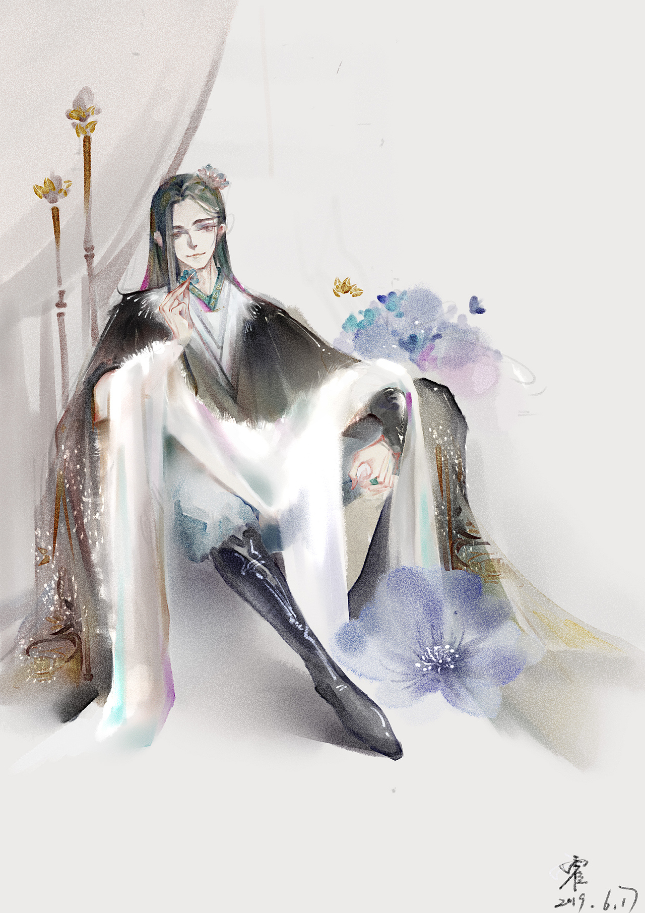 古风嘻嘻（图ZMjEyNDcyMDg4） - 绘本 - 站酷设计师禧熹阋原创素材 - 站酷ZCOOL