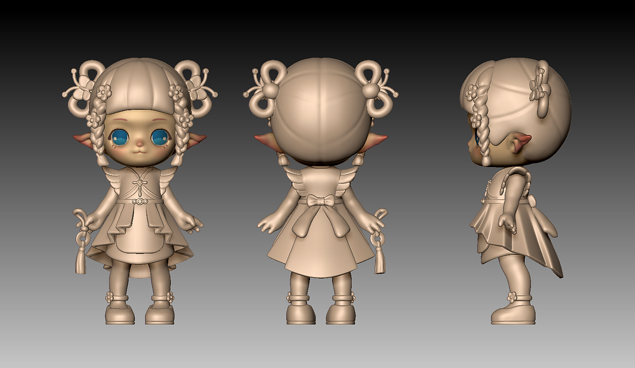 箩伊ROOYIE古物仙灵系列盲盒摆件