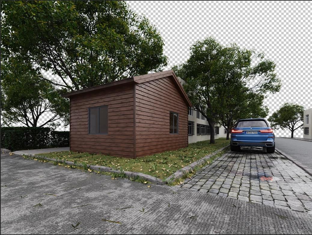 【小木屋】室外场景表现练习心得分享(图ZMjUyNTczNjQ0) - 建筑/空间 - 站酷设计师光影主艺JellSun原创素材 - 站酷ZCOOL