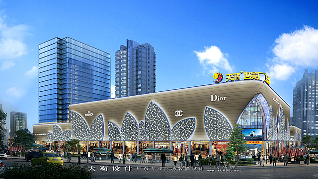 内蒙古呼和浩特商业空间设计客户可参考的效果图