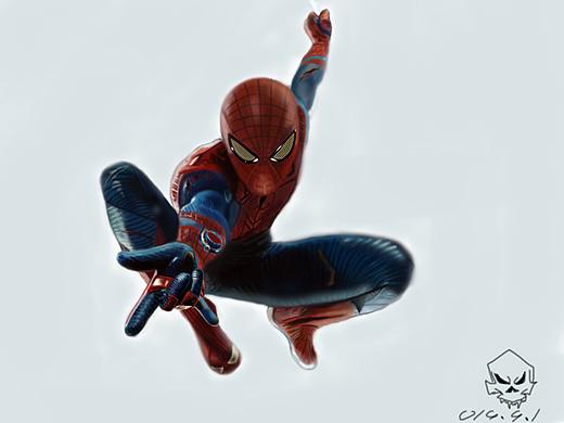 画个蜘蛛侠