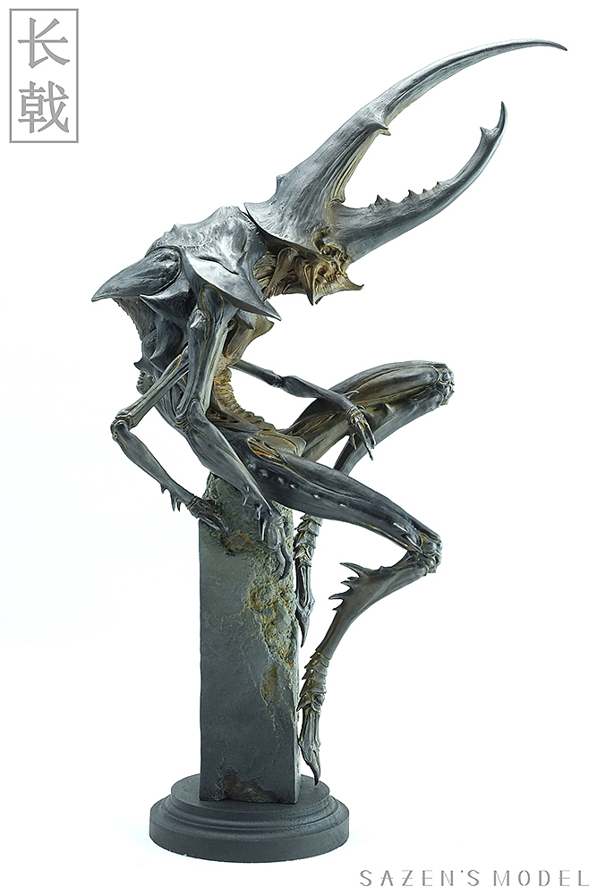 长戟大兜虫人（图ZNDc5MDUyMDg=） - 手办/模玩 - 站酷设计师sazen原创素材 - 站酷ZCOOL