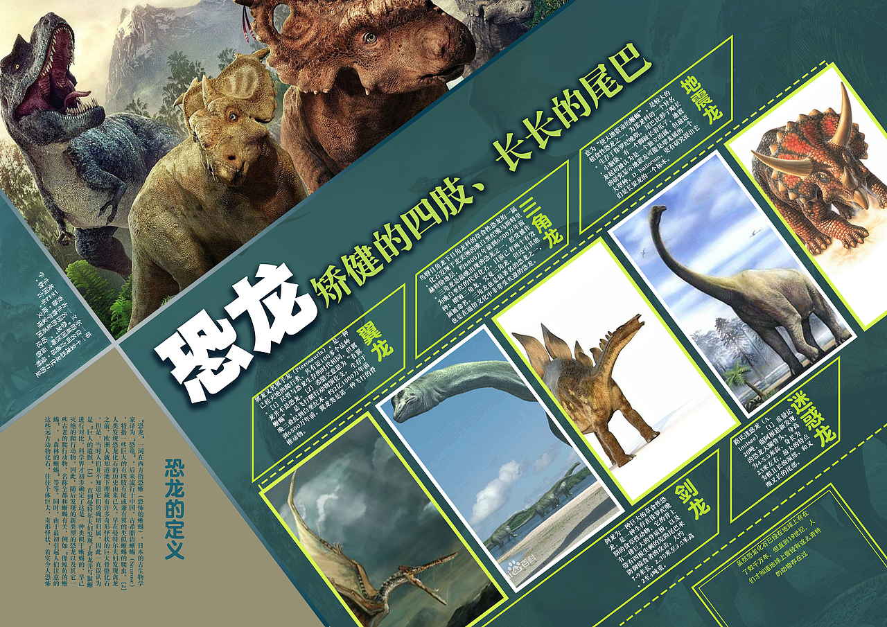 探秘古生物图书版式设计（图ZMjA3MzkyNzYw） - 书籍/画册 - 站酷设计师哈士芬奇原创素材 - 站酷ZCOOL