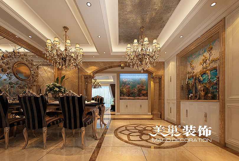 郑州林溪湾243平别墅,尽显高贵典雅,真的就是美如画