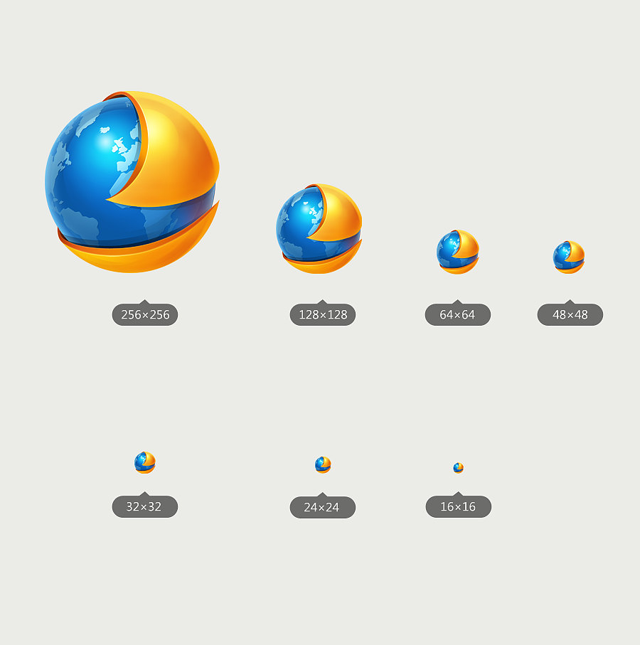 百度浏览器图标