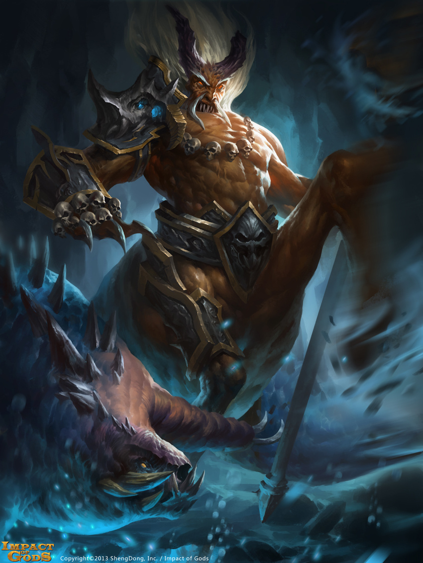 插图波塞冬|插画|商业插画|xupengcheng - 原创作品 - 站酷 (zcool)