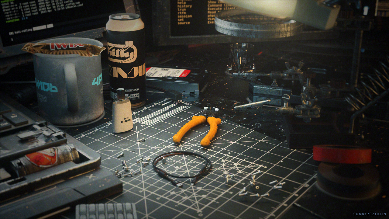 1-2月渲染（图ZMjQ1OTIyNDY0） - 其他三维 - 站酷设计师Sunny_旋原创素材 - 站酷ZCOOL