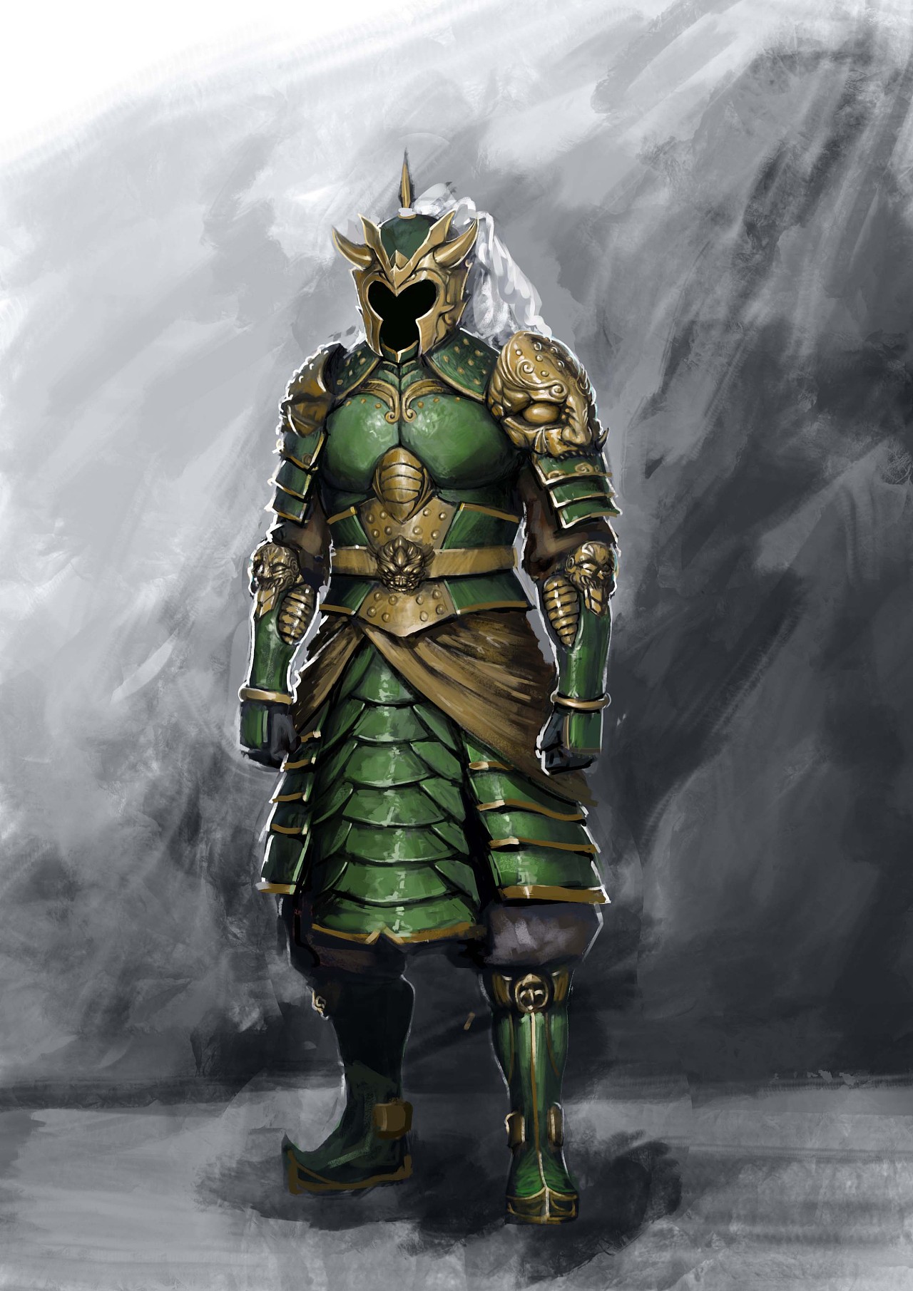 绿皮武士|插画|游戏原画|madbear - 原创作品 - 站酷 (zcool)