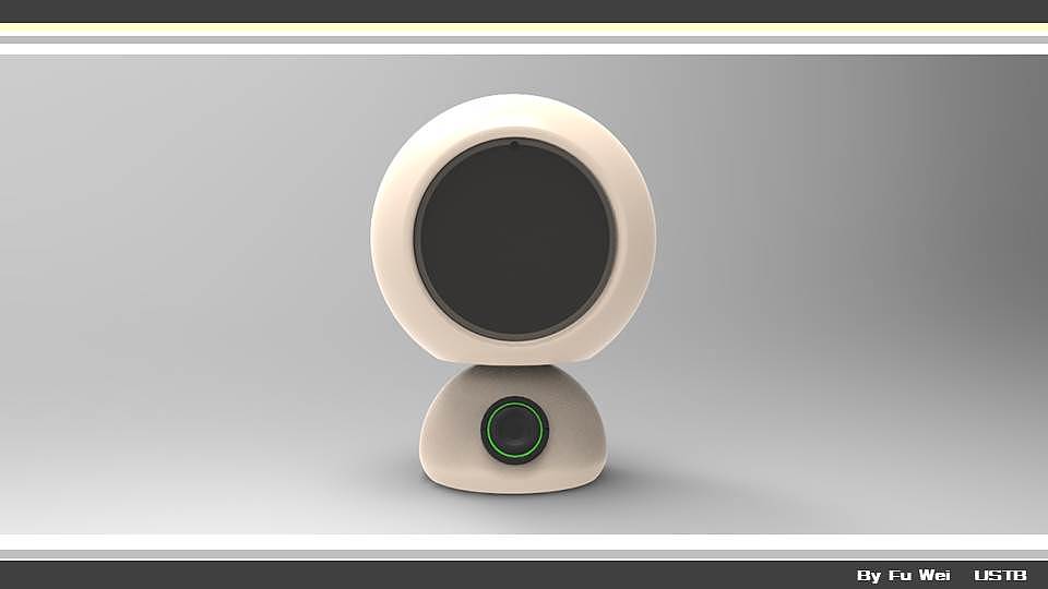 智能陪伴机器人"呱呱"|工业/产品|人机交互|大尾巴的伟_原创作品-站酷