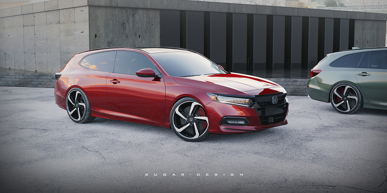 本田雅阁旅行车与猎装车新车预览!