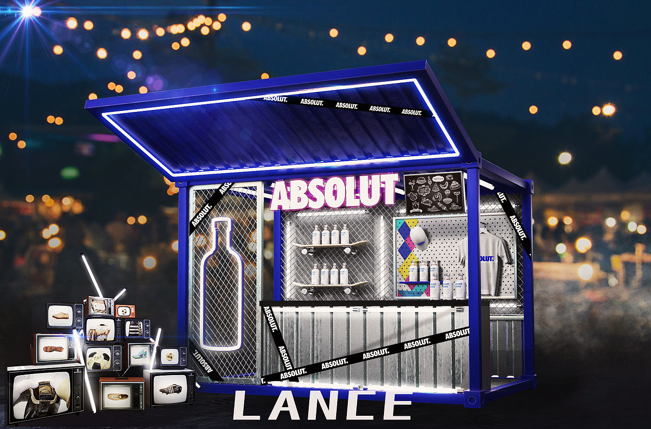 伏特加-快闪店设计（图ZMjI3NTQxNjUy） - 展陈设计 - 站酷设计师LanceXi原创素材 - 站酷ZCOOL