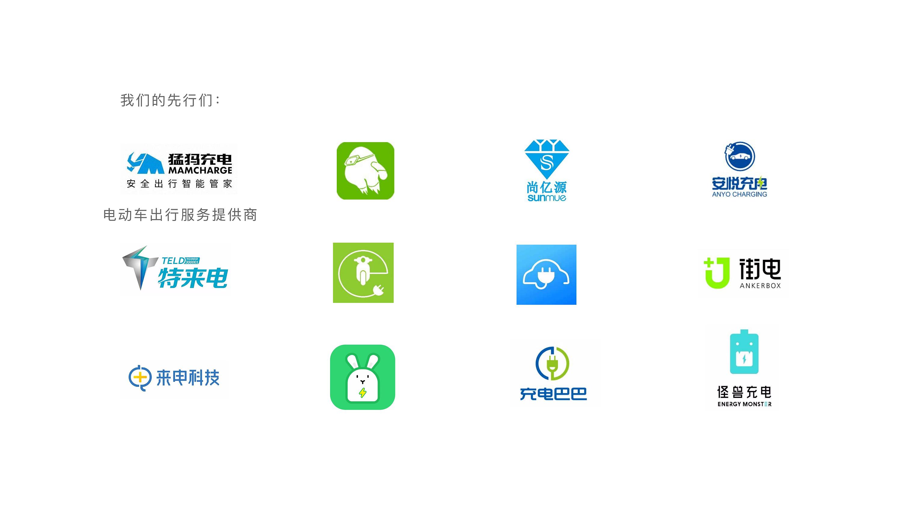 无穷大充电logo品牌提案