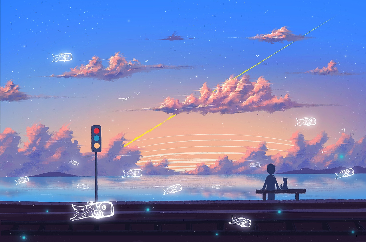Dream | 暑期插画小结（图ZMjY5NDgzNjQ4） - 创作习作 - 站酷设计师HENGYUE原创素材 - 站酷ZCOOL