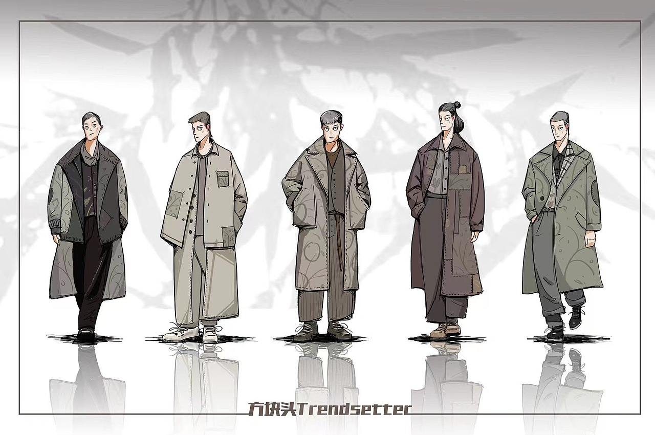 这套服装效果图有点想做手办
