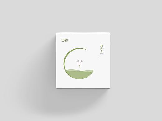 绿茶茶叶包装盒设计