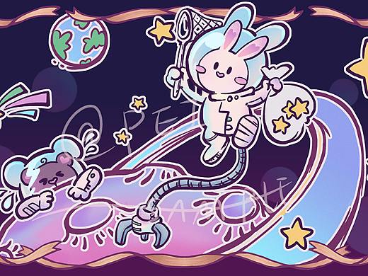 快乐星球（个人主页-ZNTM2MDY0Mjg=） - 包装 - 站酷设计师猪兔子PEI原创素材 - 站酷ZCOOL