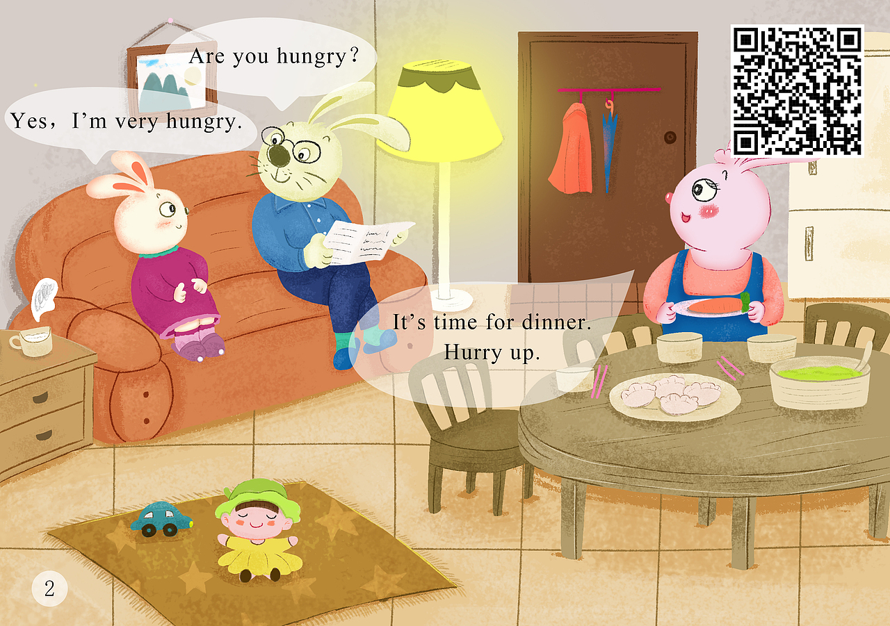 英文配圖第二冊(cè)（圖ZMjY2MDEzODMy） - 兒童插畫(huà) - 站酷設(shè)計(jì)師愛(ài)畫(huà)畫(huà)的大牙原創(chuàng)素材 - 站酷ZCOOL