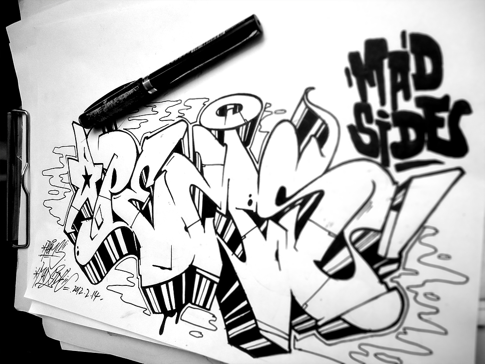 GRAFFITI&nbsp;SKETCH&nbsp;by&nbsp;''PEMS''&nbsp;【涂鸦手稿】
