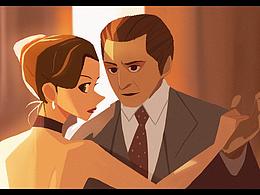 插画—扁平渐变插画