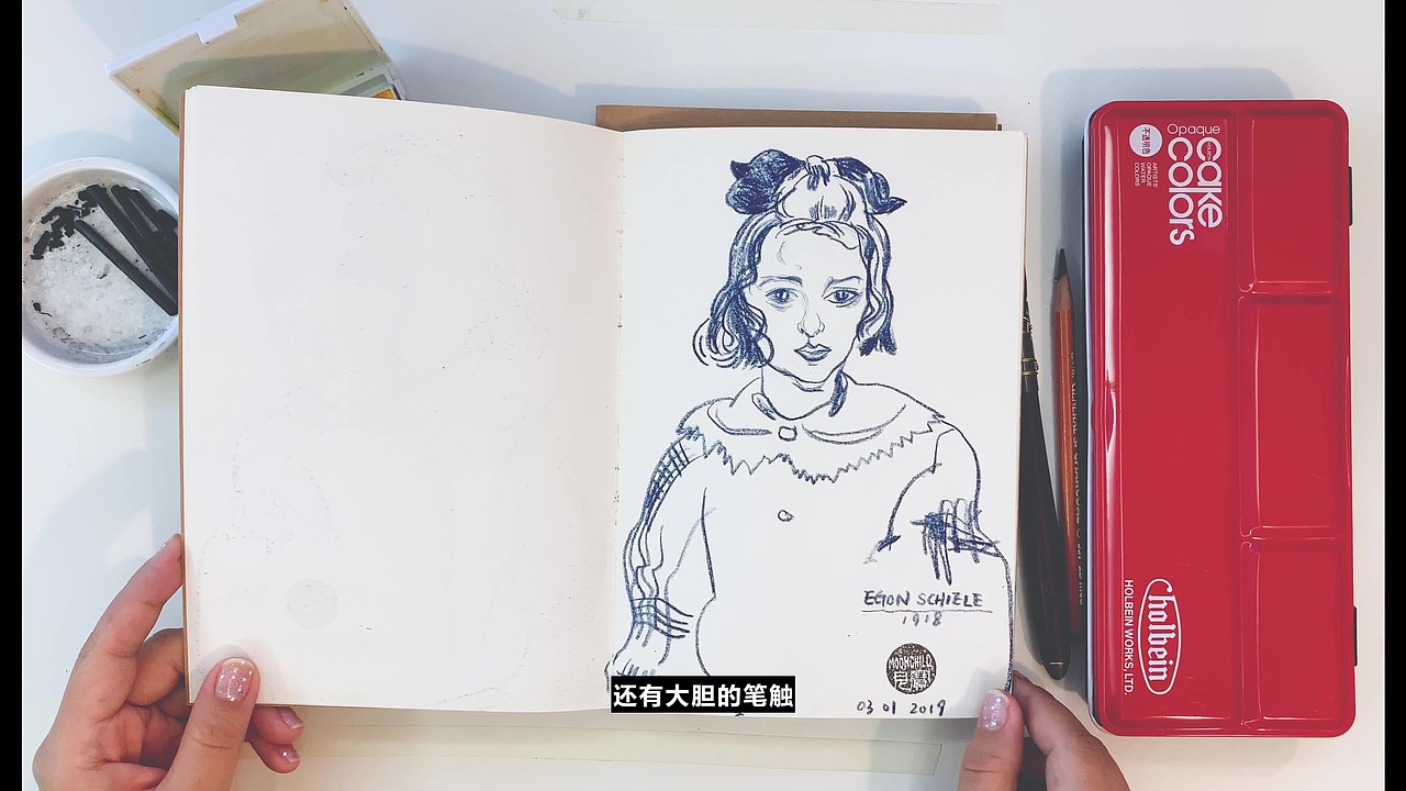 【翻翻乐】Sketchbook Tour 绘本展示Vol I（图ZMjMxNzQxODMy） - 绘画 - 站酷设计师画画的YIFEI原创素材 - 站酷ZCOOL