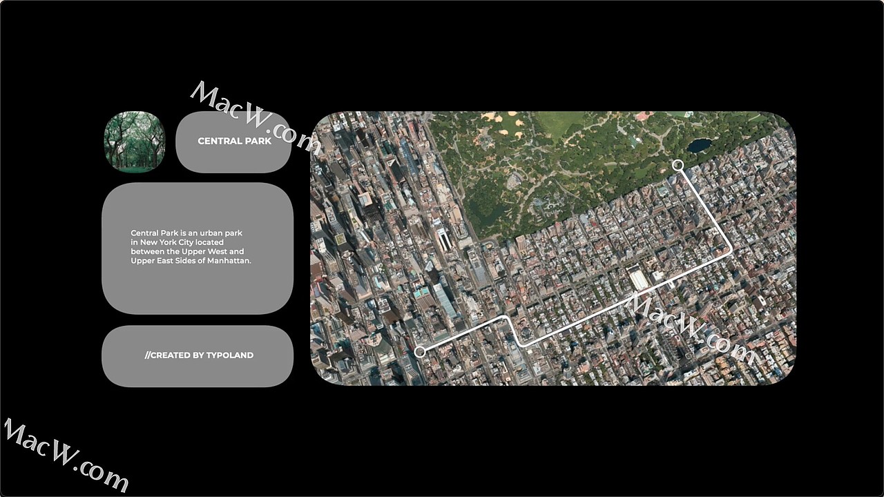 FCPX插件：地图线条路径动画预设Map Route Animations（图ZMjg5OTE3OTQ4） - 其他空间 - 站酷设计师Mac小小木子李原创素材 - 站酷ZCOOL