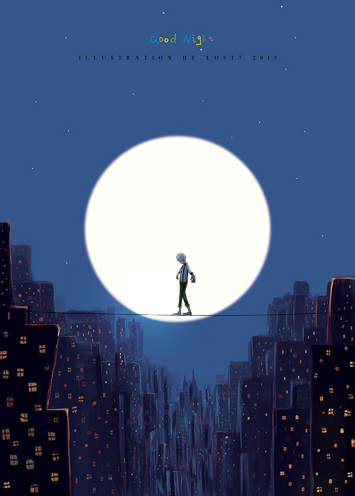 孤单星球系列|商业插画|插画|lost7 - 原创设计作品 - 站酷 (zcool)