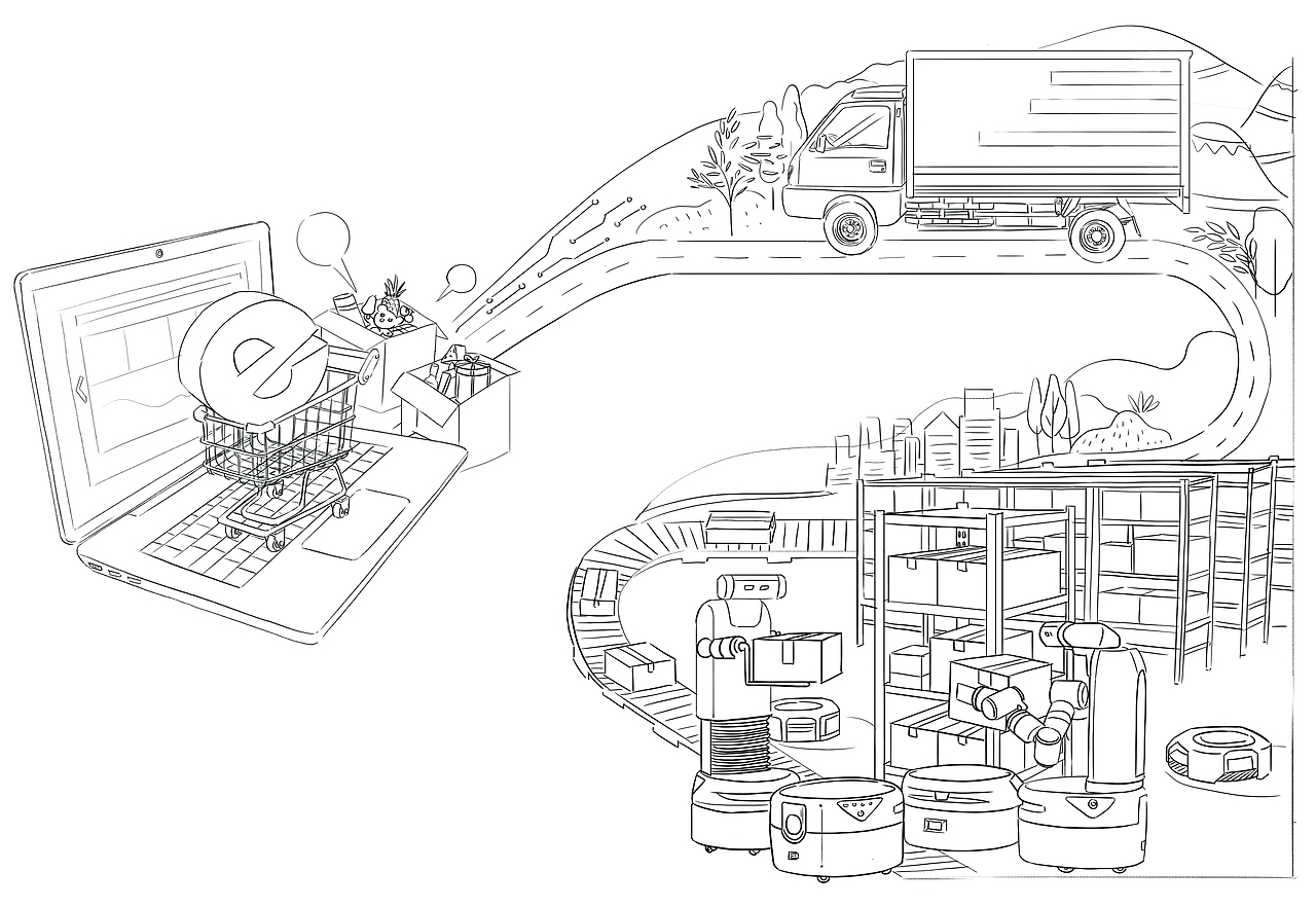 新时代下的电子商务和物流