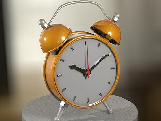 c4d 宜家闹钟打卡