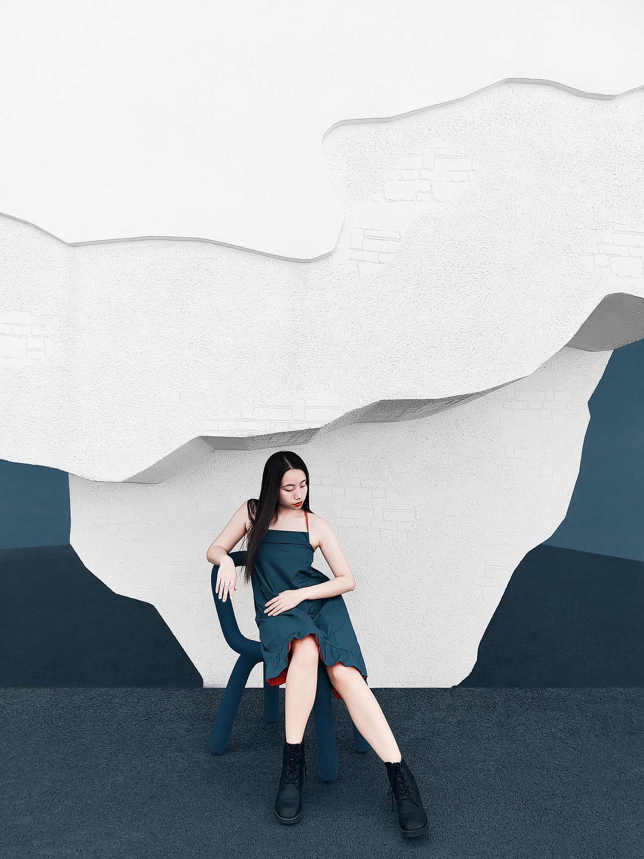 Blue Concept（图ZMjUxMDE2Mzky） - 人像摄影 - 站酷设计师赵先虹原创素材 - 站酷ZCOOL