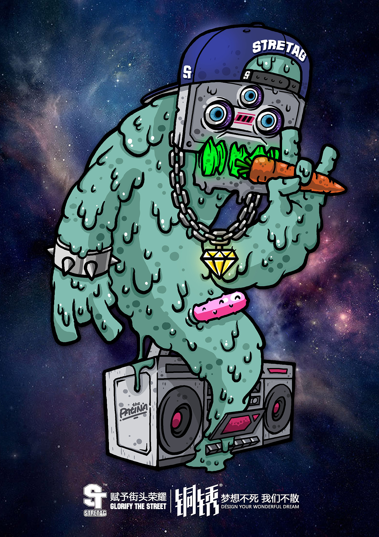 We're monsters（图ZMjUzNTM5ODg=） - 商业插画 - 站酷设计师机器蚊子原创素材 - 站酷ZCOOL