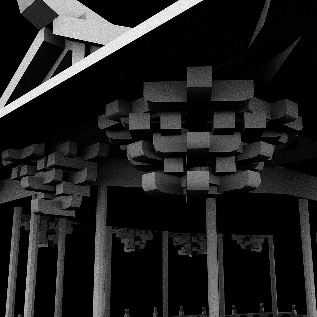 汉代建筑模型（图ZNTY3NjEyOTY=） - 建筑/空间 - 站酷设计师甘一原创素材 - 站酷ZCOOL