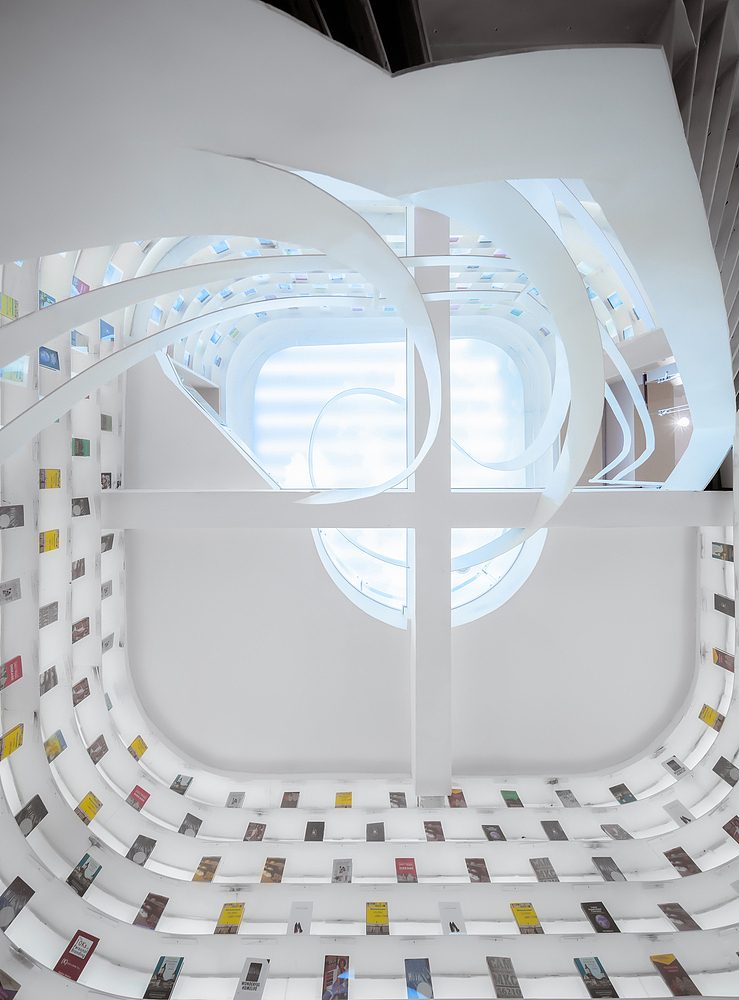 超现代西安书店装修设计