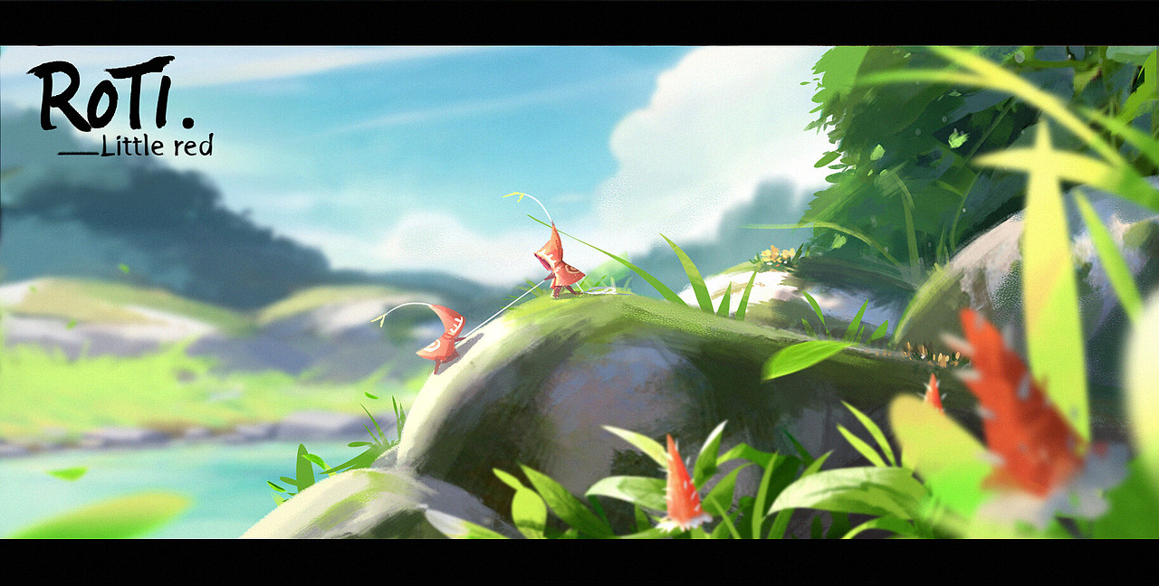 roti 小红帽（图ZMjU3MjkwNjE2） - 绘本 - 站酷设计师白波波鱼原创素材 - 站酷ZCOOL