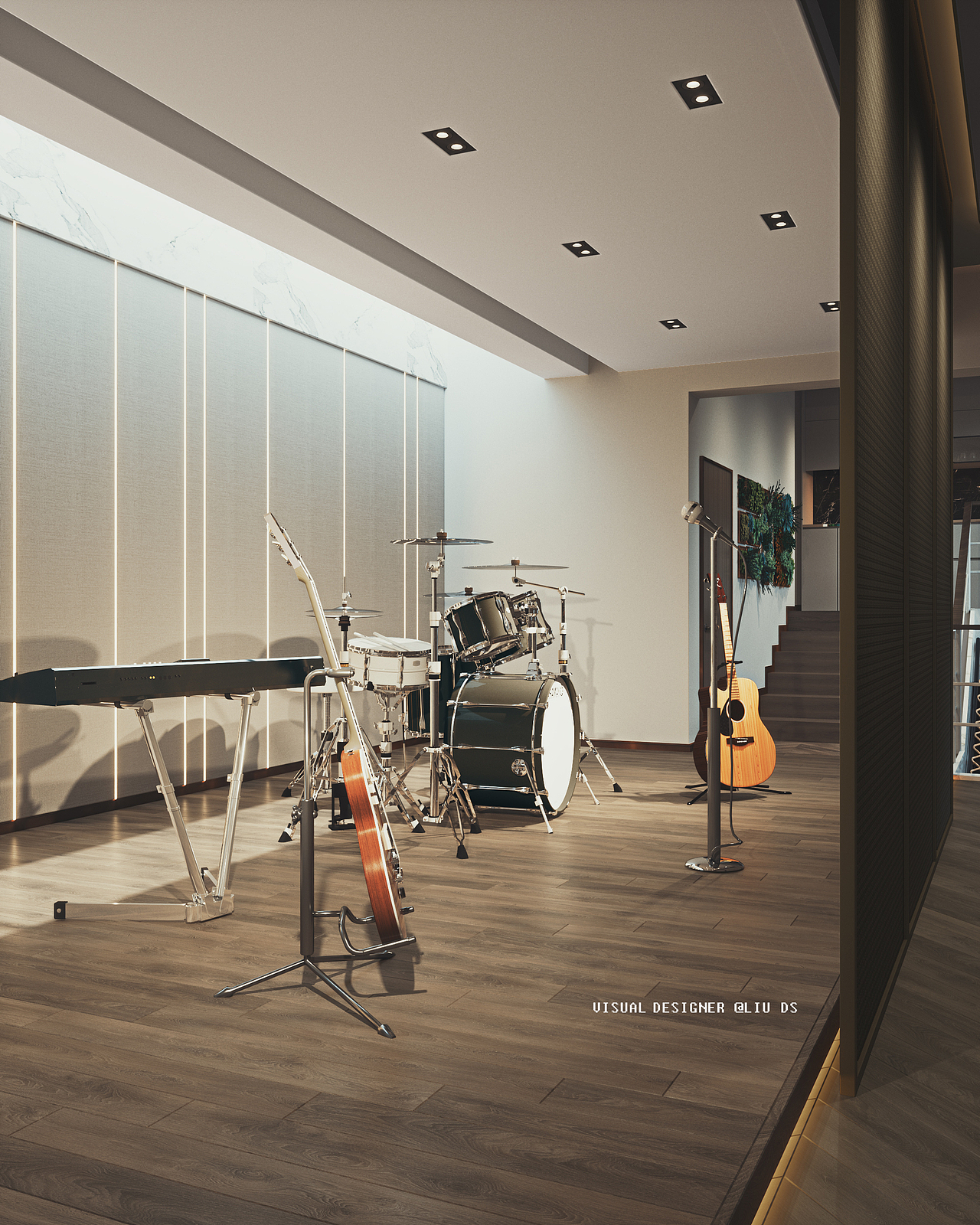 【商业表现】别墅&商业空间（图ZMjMyMTkwMjQ4） - 家装设计 - 站酷设计师刘大帅L原创素材 - 站酷ZCOOL