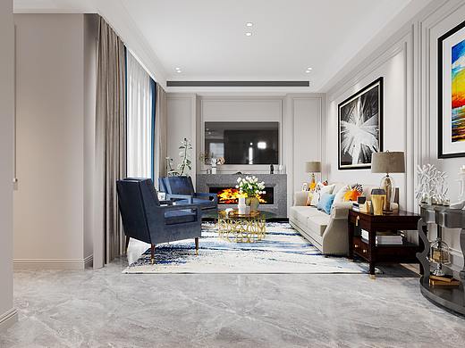 美式輕奢（個人主頁-ZNTQ1NzEzMDQ=） - 家裝設(shè)計 - 站酷設(shè)計師雅各李晨晨原創(chuàng)素材 - 站酷ZCOOL