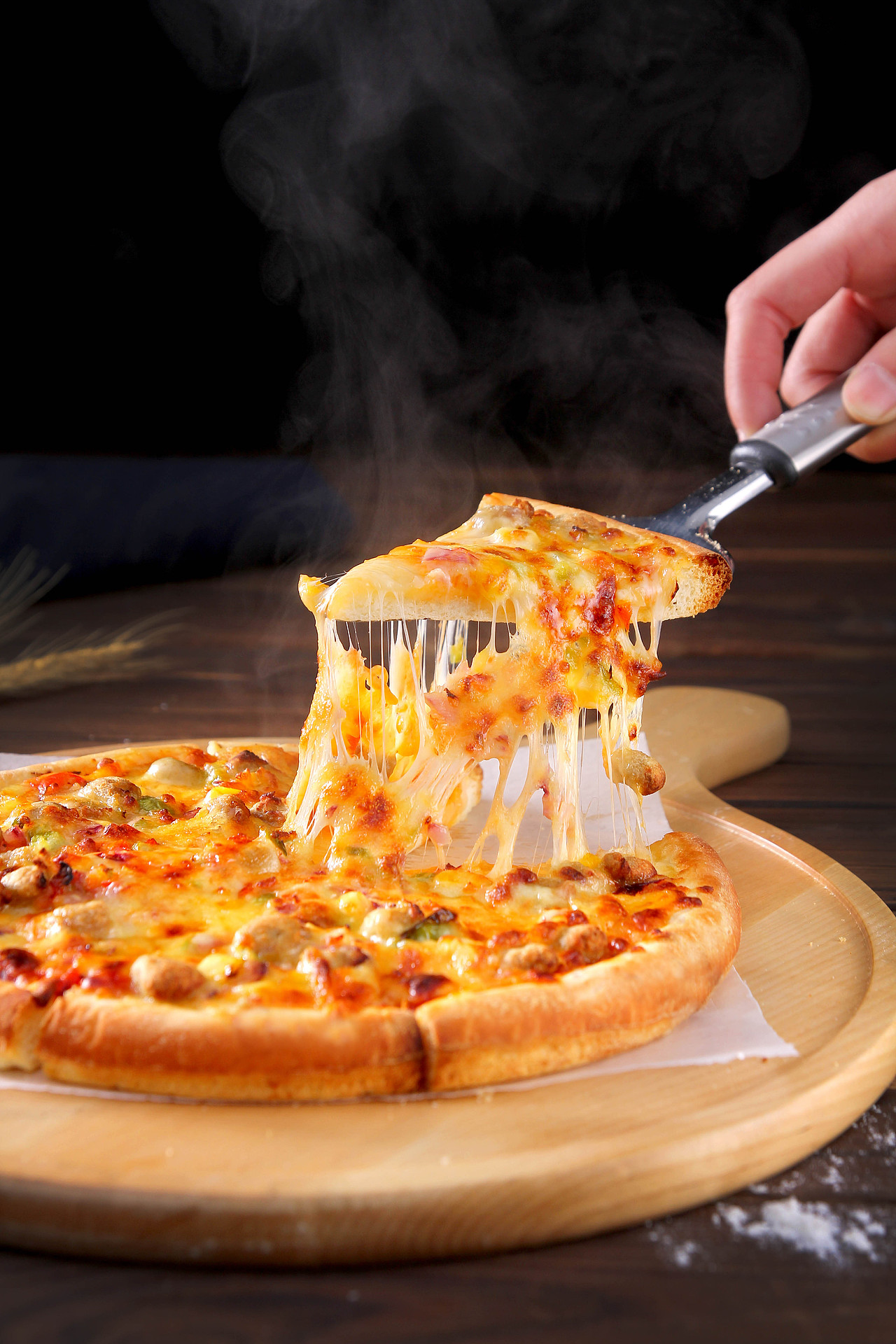 黑成摄影 沈阳向日葵食品有限公司 披萨饼干拍摄