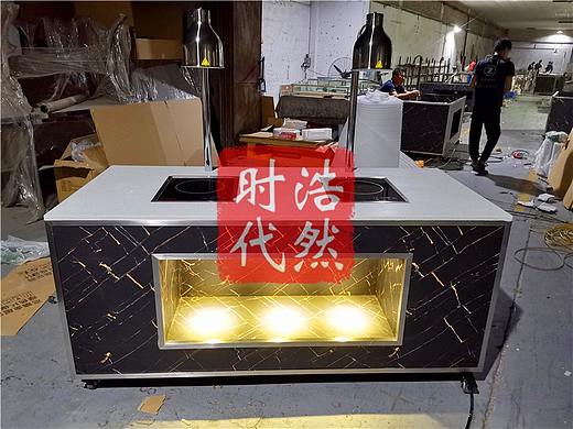 碳素钢真石岩板面 取餐台高度 宽度 电路图