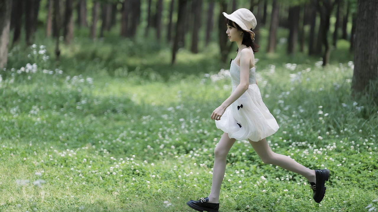 绿意森系|少女写真