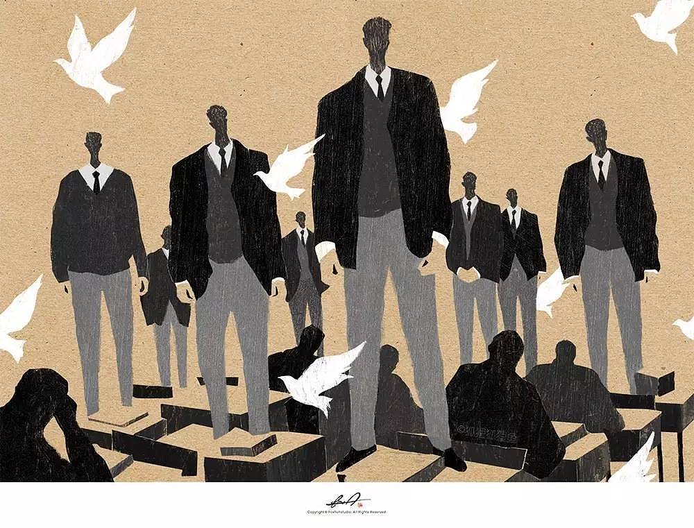 【教师节特辑】《死亡诗社》（图ZNTgzMjE1OTI=） - 创作习作 - 站酷设计师瓜里瓜里瓜里原创素材 - 站酷ZCOOL